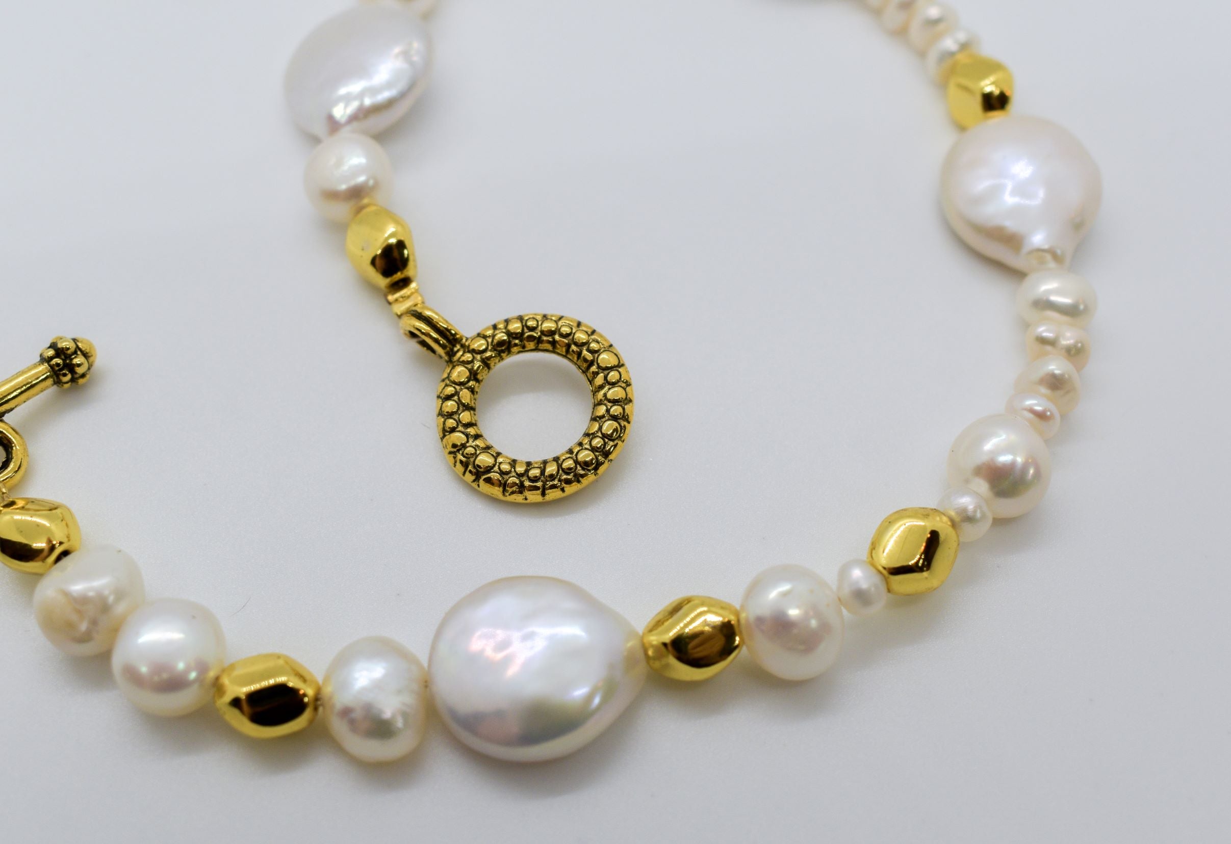 Coin Pearl Anklet
